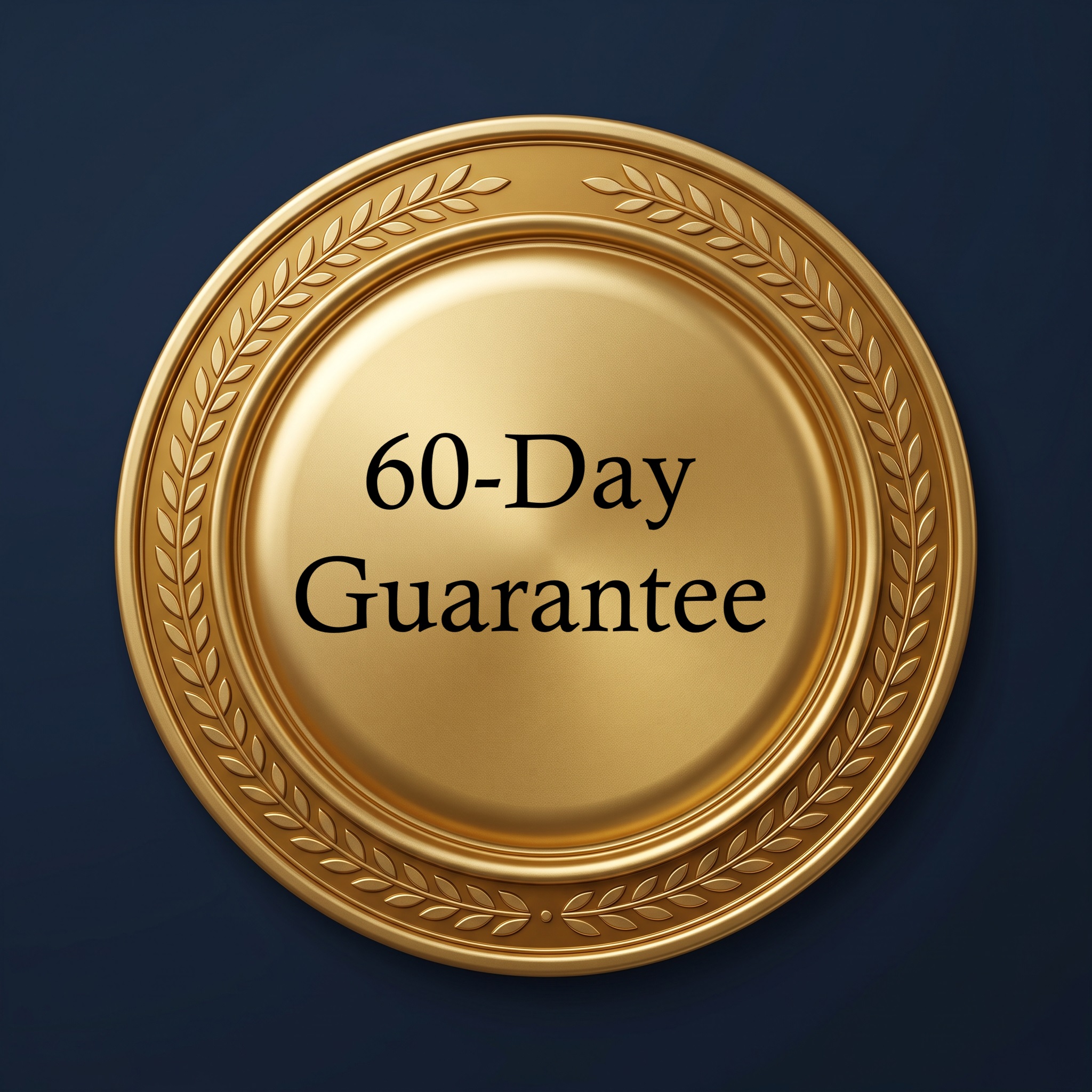 60-Day Guarantee seal badge